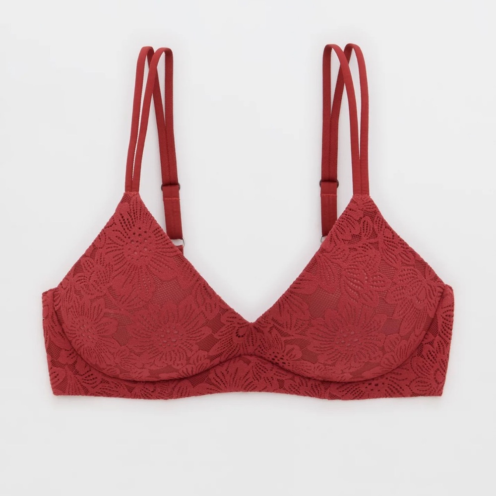 🎀Sunnie Bloom Lace Wireless  Bra 38D